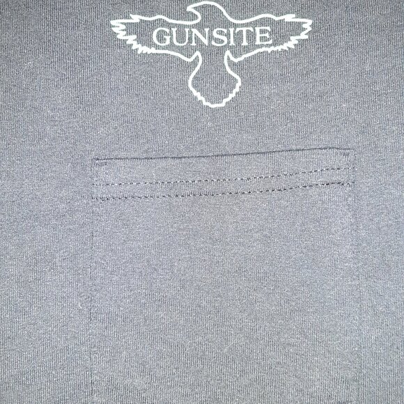 Gunsite Academy Short Sleeve Tee * Black * Gadsden Motto "Don't Tread On Me" - Picture 5 of 6